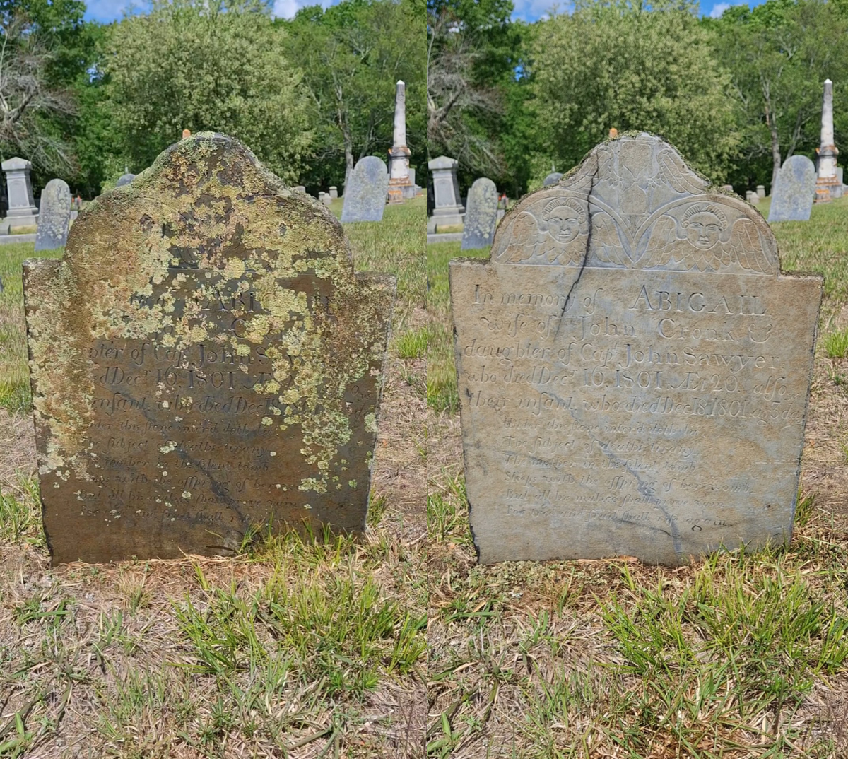 Gravestone & Monument Cleaning - Event Set-Endurance Restoration Products-Atlas Preservation