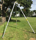 Aluminum Tripod Adjustable Height-Wallace Cranes-Atlas Preservation