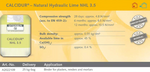 Natural Hydraulic Lime 3.5 - 1 Gallon-Otterbein-Atlas Preservation