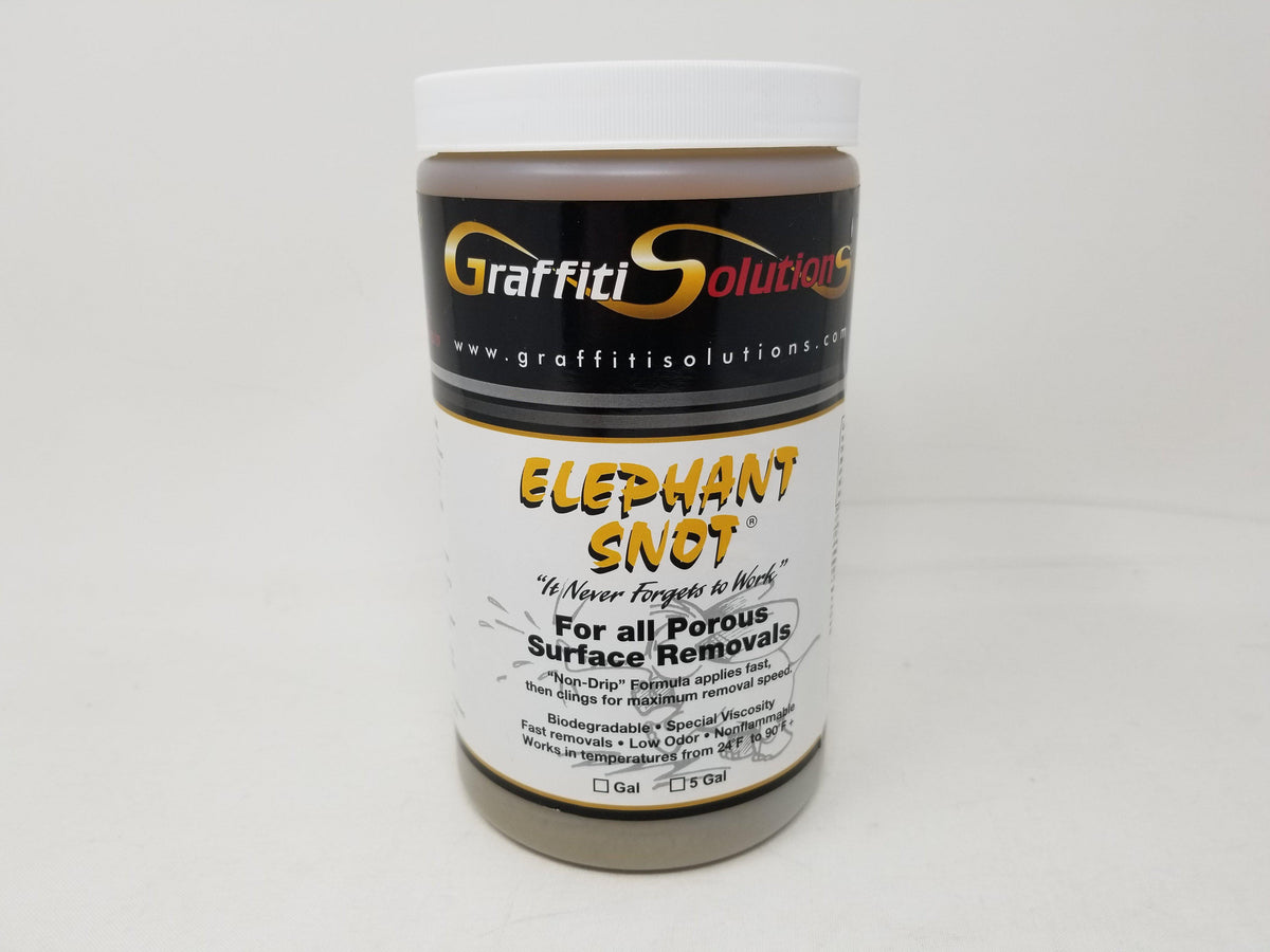 Elephant Snot Graffiti Remover (1 Quart, 1 Gallon, 5 Gallon)-Graffiti Solutions-Atlas Preservation