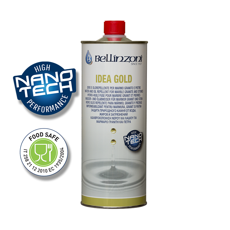 Idea Gold - High Performance water and oil repellent (250ml, 1 Liter, 5 Liter)-Bellinzoni-Atlas Preservation