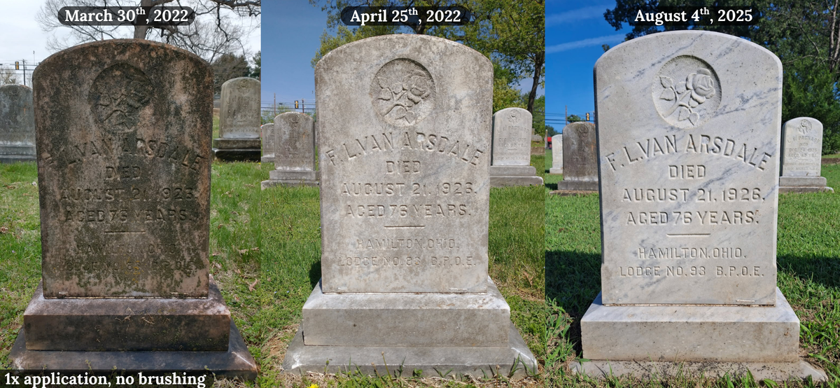 Endurance Gravestone & Monument Cleaner