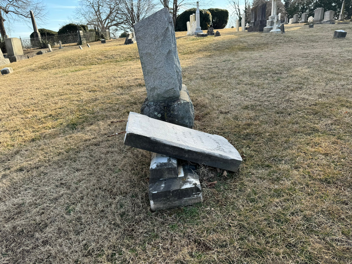 3-Day Professional Gravestone Preservation Workshop - Bedford, VA