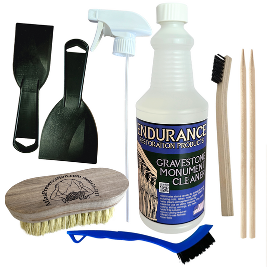 Gravestone & Monument Cleaning - Starter Set