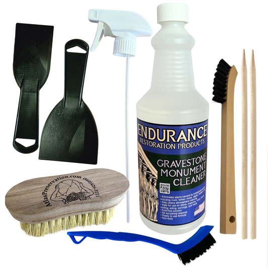 Gravestone & Monument Cleaning - Starter Set