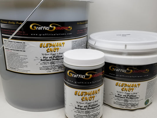 Elephant Snot Graffiti Remover (1 Quart, 1 Gallon, 5 Gallon)-Graffiti Solutions-Atlas Preservation