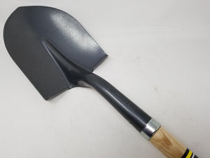 Round Point Shovel 29″ Wood Handle & Poly D-Grip-Wolverine Tools-Atlas Preservation