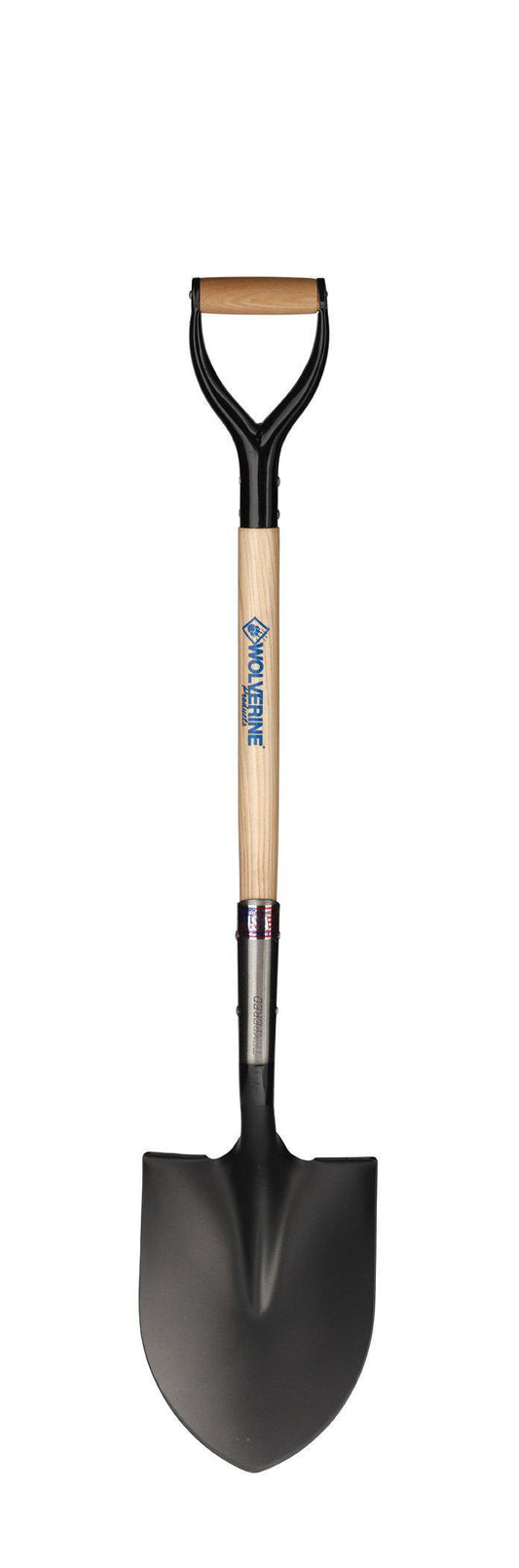 Round Point Shovel - 29" Wood Handle-Wolverine Tools-Atlas Preservation