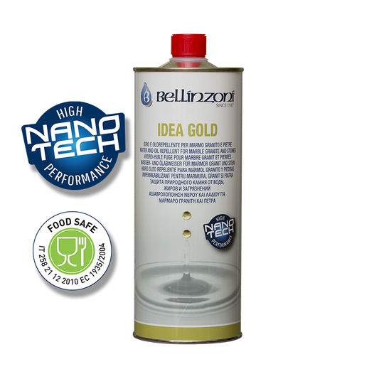 Idea Gold - High Performance water and oil repellent (250ml, 1 Liter, 5 Liter)-Bellinzoni-Atlas Preservation